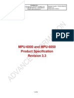 MPU-6000 and MPU-6050 Datasheet