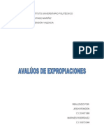 Avaluo de Expropiaciones