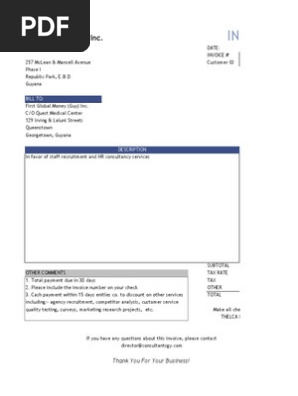 Copy of Service-Invoice