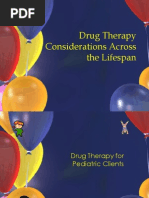 Drug Therapy Considerations Across The Lifespan