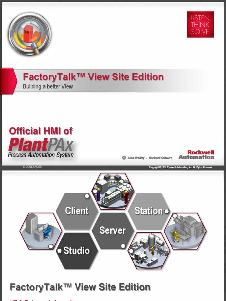FactoryTalk View SE What's New in v7.0 Automation Server