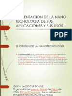 Presentacion de La Nano Tecnologia de Sus Aplicaciones de Informatica