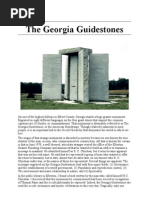 The Georgia Guide Stones