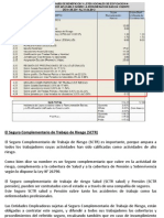 Seguro Complementario de Trabajo de Riesgo