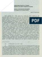 Algunos Aspectos de La Teoría Del Conocimiento en Santo Tomás de Aquino