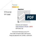 Instructivo de Instalacion Pantalla en Hilos Cinta TFTO 6132 TFT 352E