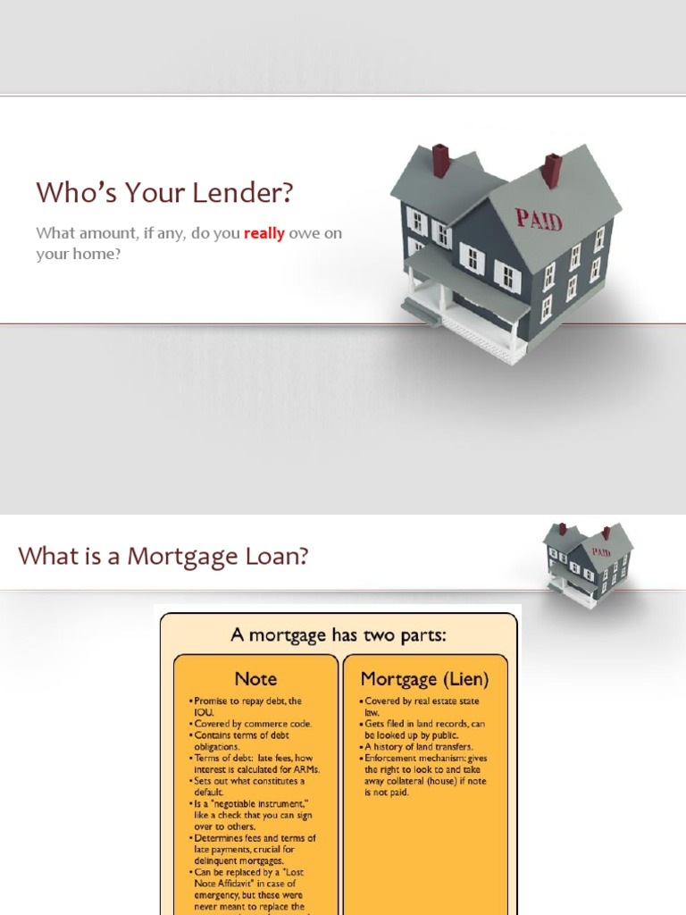 A Guide to Understanding Mortgage Securitization, Foreclosure Fraud