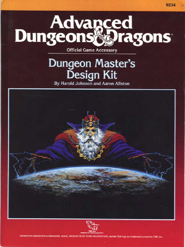 Dungeon Master's Design Kit | PDF