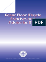 Pelvic Floor Muscle Exercises and Advice For Men