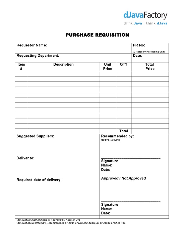 Purchase Requisition Process Guide | PDF