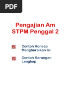 Cth Konsep Menghuraikan Isi