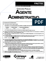 Agente Administr A Tivo