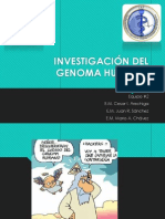 Investigacion Del Genoma Humano Exposicion