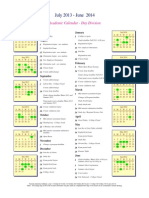 Day Academic Calendar 2013 2014 Final