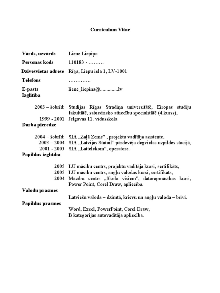 CV Paraugs | PDF