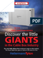 Little Giant Cable Junction Boxes