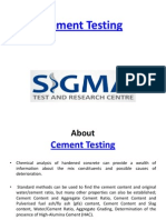 Fineness of Cement Test