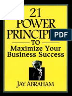 21 Power Principles to Maximize Your Business Success