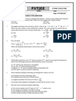 FIITJEE CPPs Atomic Structure