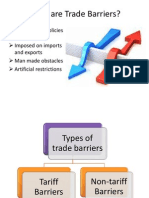 Barriers To Trade