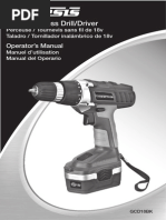 Download Genesis 18V Drill-Driver GCD18BK2 Manual by ndnrobin SN206640100 doc pdf