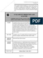 Availability Analysis Techniques Overview