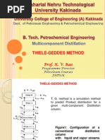 Thiele Geddes Method