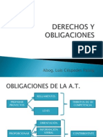 Derechos y Obligaciones. Dj. Valores