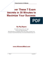 7 Exam Secrets in 30 Minutes