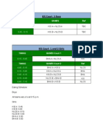 Eating Schedule For 211