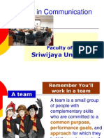 Ethic in Communication: Sriwijaya University