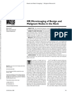 MR Imaging Malignant Nodes in The Neck