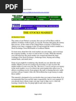 The Stock Market How It Works