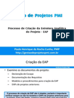 Gestão de Projetos PMI