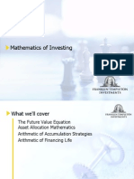 Mathematics of Investing