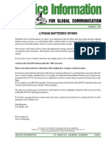Sailor. For Global Communication: Lithium Batteries Sp3905