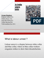 Labour Unrest in India in The Last Two Years - Facts and Analysis