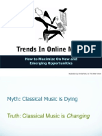 Trends in Online Music - Presentation