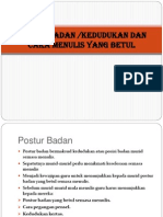 Postur Badan 