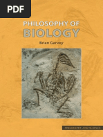 [Brian Garvey] Philosophy of Biology 