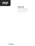 Imovie HD 6 Getting Started