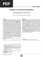 Evidencias No Tratamento de Queimaduras