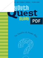 NIV Youth Quest Study Bible