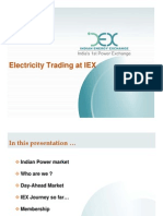 Electricity Trading at IEX