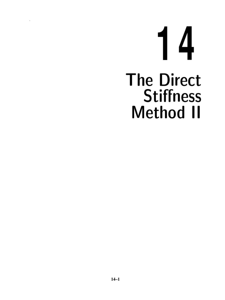 The Direct Stiffness Method II | PDF | Cartesian Coordinate System ...