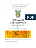 Manual Laboratorio de Fisicoquímica