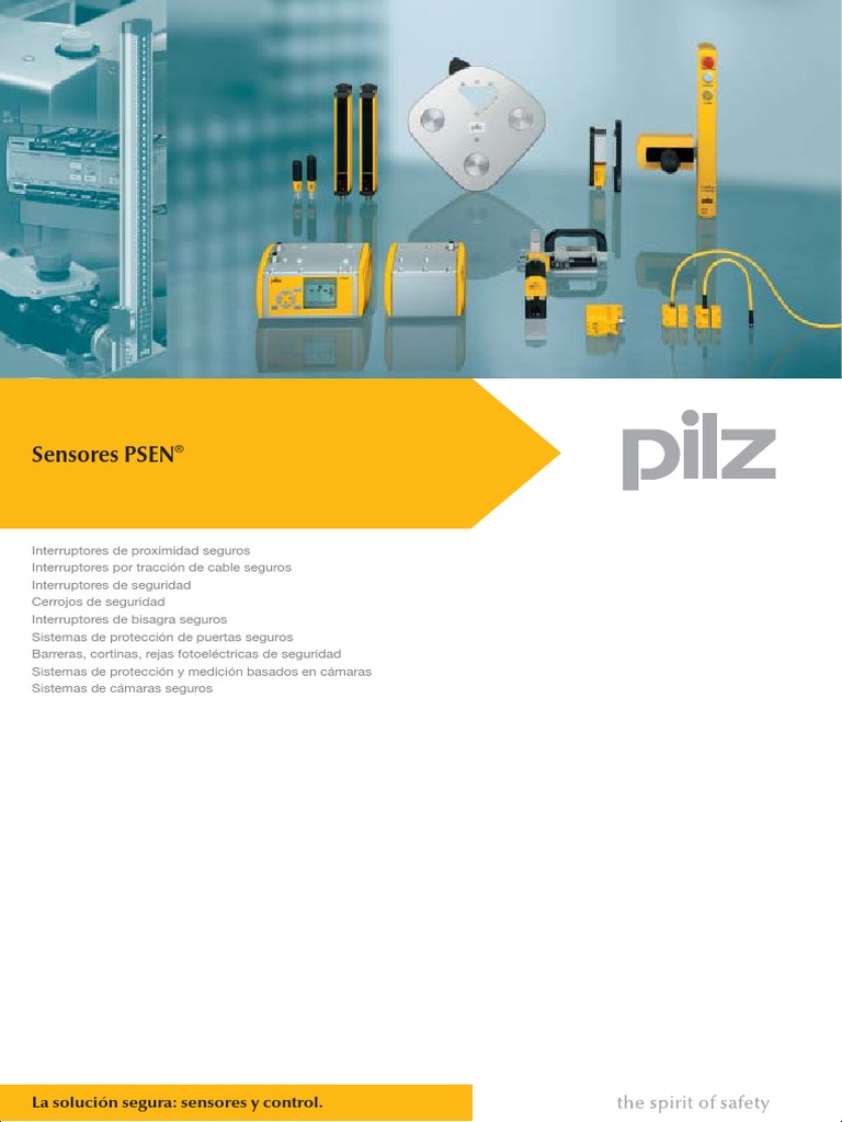 Barreras fotoeléctricas de seguridad para protección del cuerpo - Pilz ES