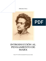 8687220 Milciades Pena Introduccion Al Pensamiento de Marx