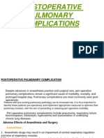 Postoperative Pulmonary Complications