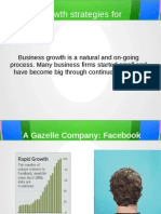 Growth Strategies For Small Business